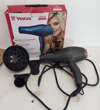 Secador De Pelo Marca Vestax Modelo Vt-8089 Usado En Buen Estado Acc Con Tres Picos