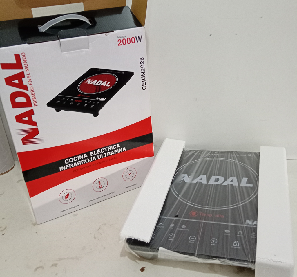 Cocina Electrica Tipo Vitroceramica Marca Nadal Modelo Ceiun2026 Nuevo Sin Uso Acc No Tiene