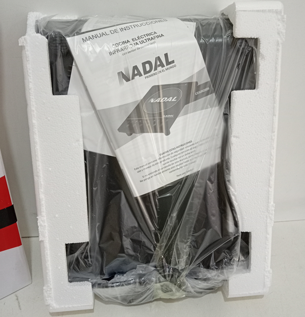 Foto 3 de Cocina Electrica Tipo Vitroceramica Marca Nadal Modelo Ceiun2026 Nuevo Sin Uso Acc No Tiene