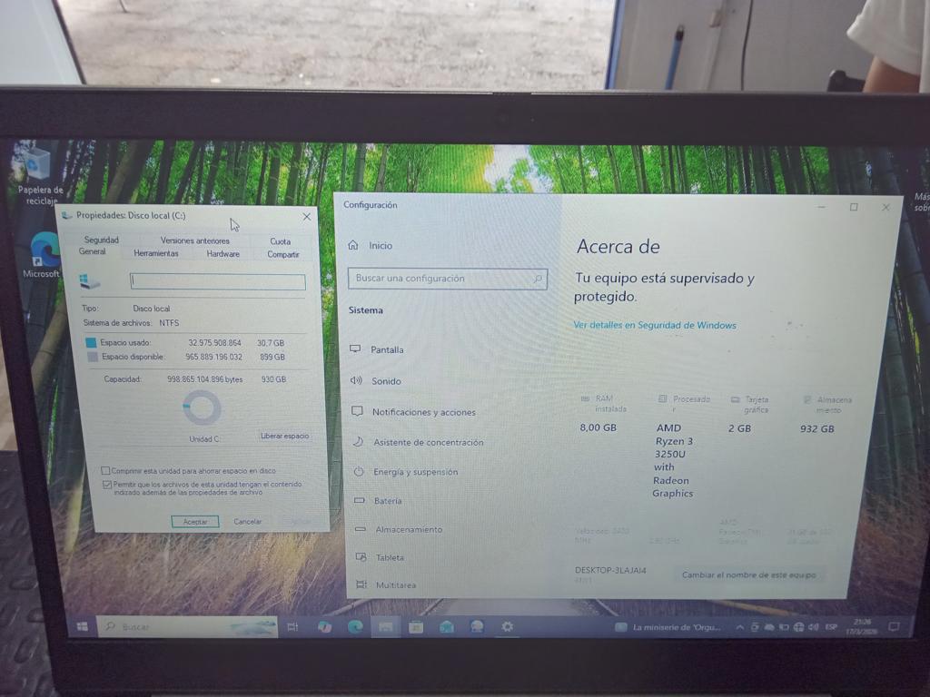 Notebook Marca Llenovo Modelo Idepad3 Procesador Ryzen 3 Memoria Ram 8 Gb Disco Duro 1.000 Gb Generacion No Tiene Acc Mouse
