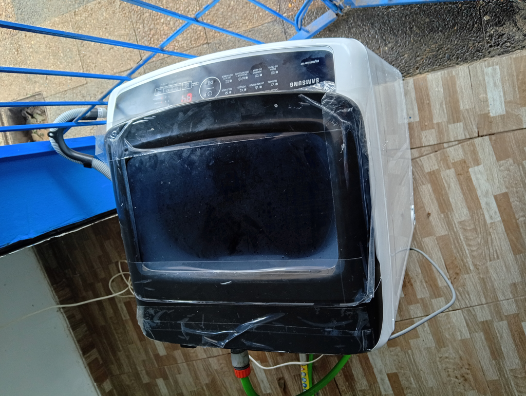 Lavarropas Cap 8 Kg. Marca Samsung Modelo Wa80cg4240w Usado En Buen Estado Acc Manguera De Desague Manguera De Carga