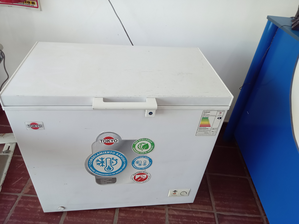 Congeladora / Frezzer Marca Tokyo Litros 200 Modelo Cgtconn230cvic Usado En Buen Estado Acc 2tapa De Vidrio Corredisa