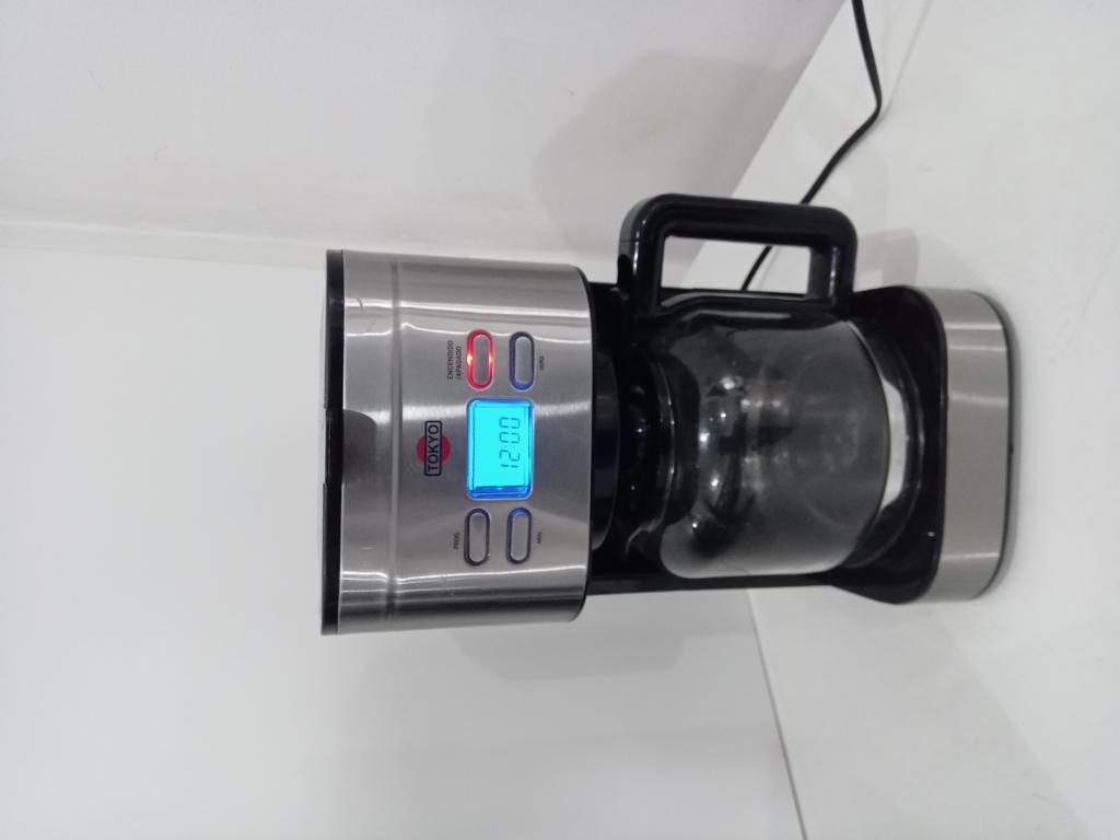 Cafetera Marca Tokyo Modelo Edtcctimen Usado-En-Buen-Estado Acc Panel DigitalFiltro Jarra De Vidrio