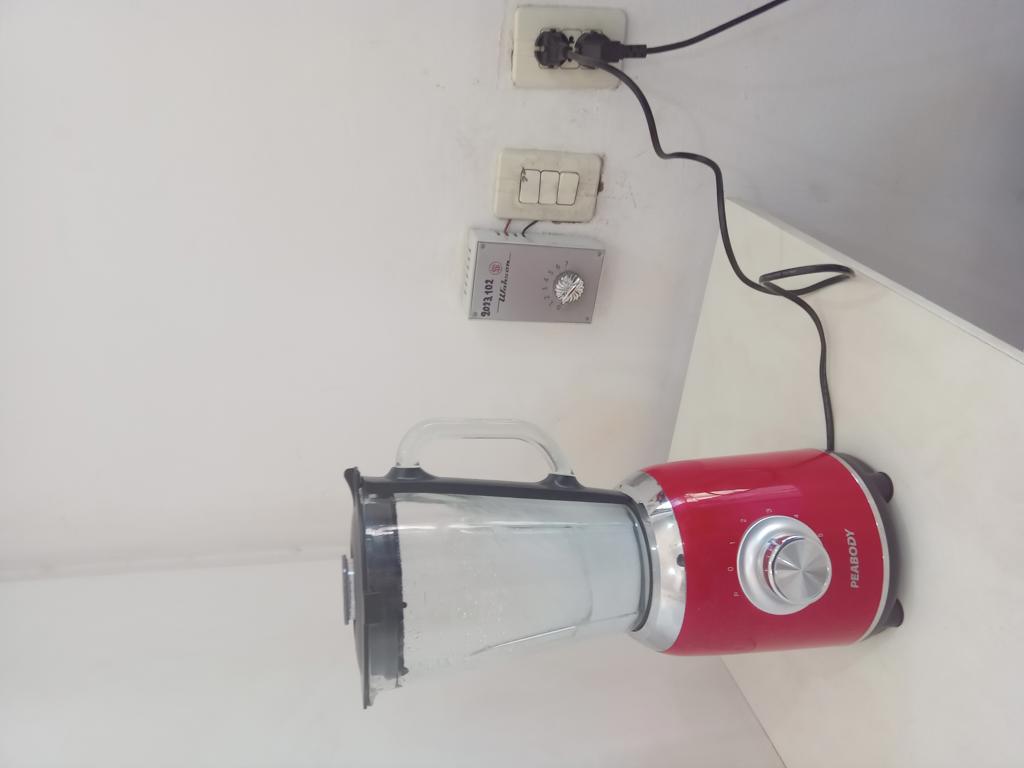 Licuadora Marca Peabody. Modelo Pe-Sm805r Velocidades Usado En Buen Estado Acc Jarra De Vidrio Con Tapa