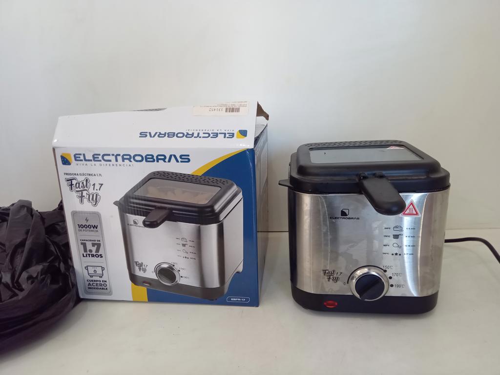 Fritadora Marca Electrobras Modelo Ebfr-17 Usado En Buen Estado Acc Una Canastilla
