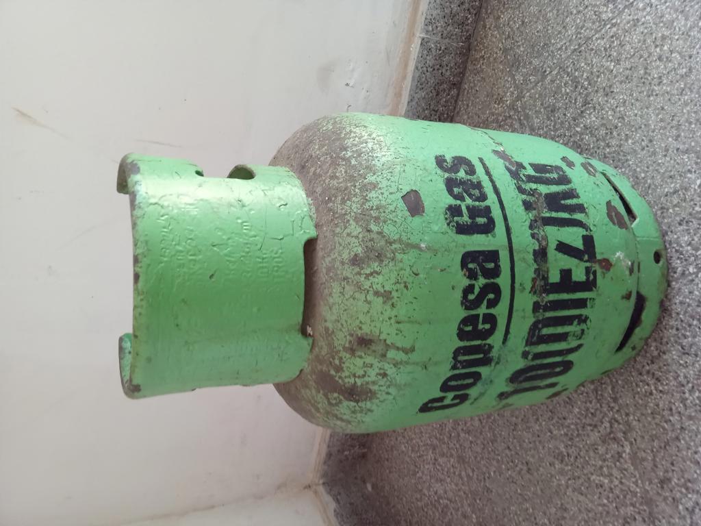 Garrafa Cap 10 Kg. Marca Copesa Gas Usado En Buen Estado Color Verde Acc No Tiene