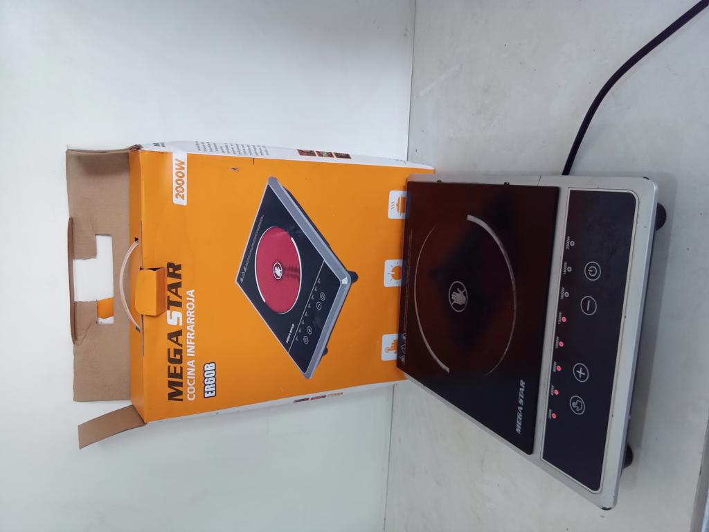 Cocina Electrica Tipo Inducción Marca Mega Star Modelo Er60b Usado En Buen Estado Acc No Tiene