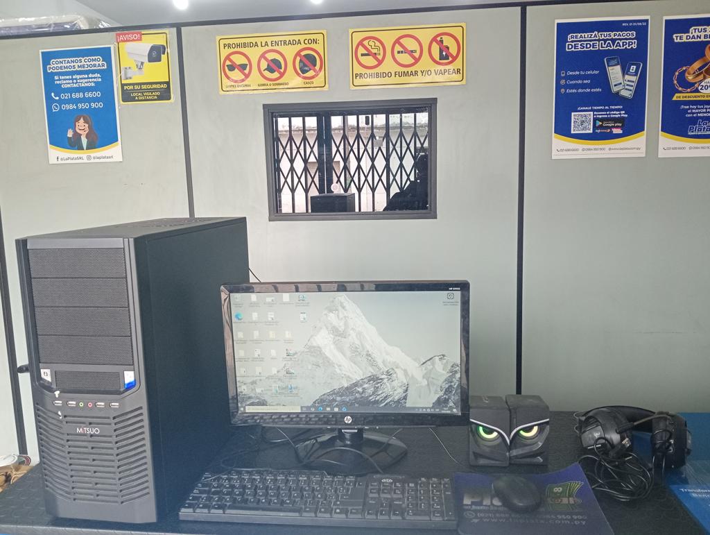 Computadoras De Escritorio Marca Mitsou Modelo No Tiene Usado En Buen Estado Procesador Intel Core I5 Memoria Ram 16 Gb Disco Duro 818 Gb Acc Par De Parlantes PequeñosMauseTecladoMonitor Hp