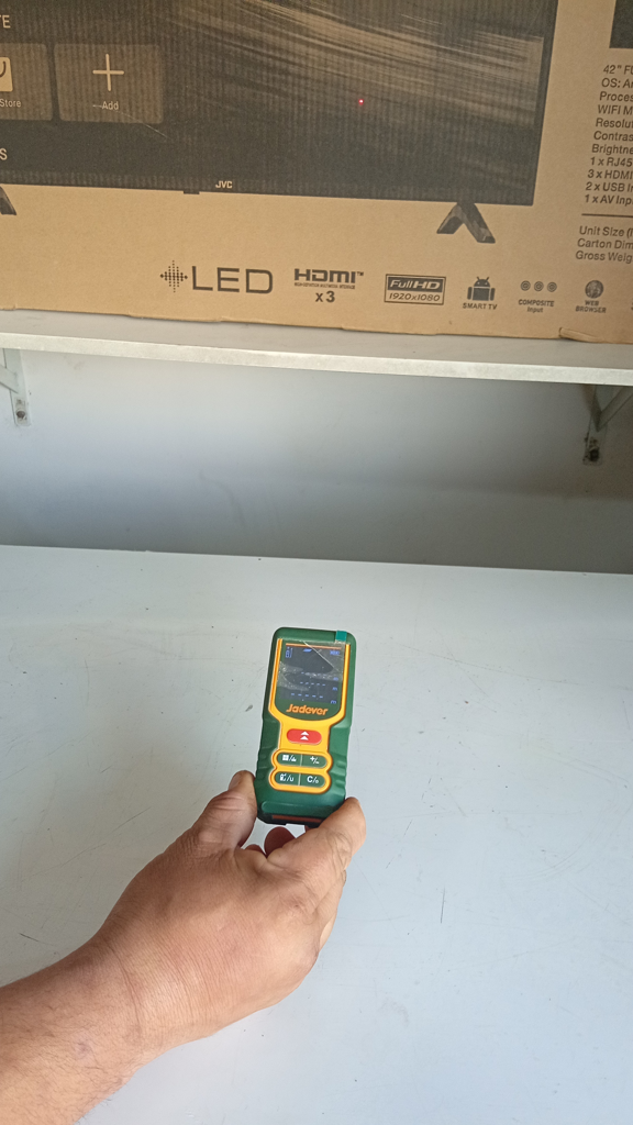 Medidor Laser Marca Jadever Modelo Jddl1516 Acc No Tiene