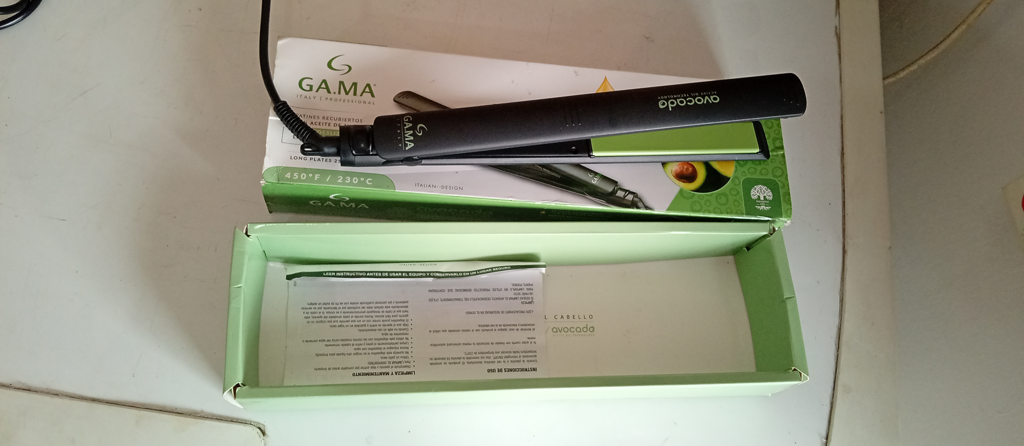 Planchita Para Cabello Marca Gama Modelo Elegance Avocado Usado En Buen Estado Acc No Tiene