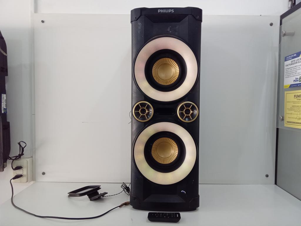 Equipo De Sonido Marca Philips Con Control Modelo Ntx400/55 Usado En Buen Estado Acc AntenaControl