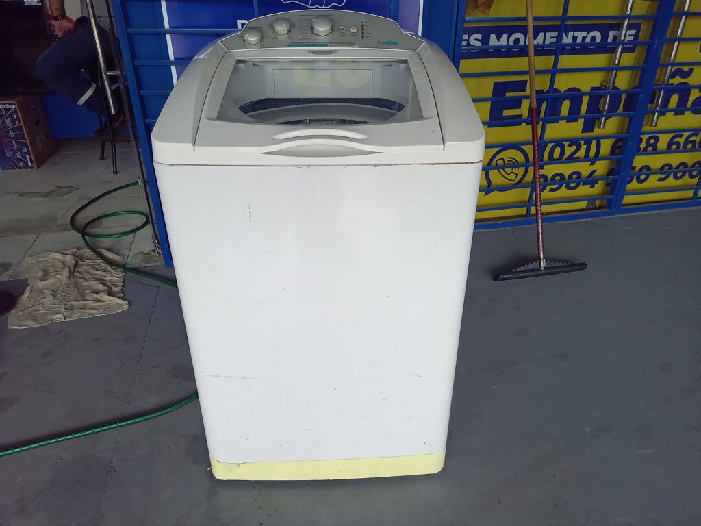 Lavarropas Cap 12 Kg. Marca Mabe Modelo Lmi1043pkbby Usado En Buen Estado Acc Manguera