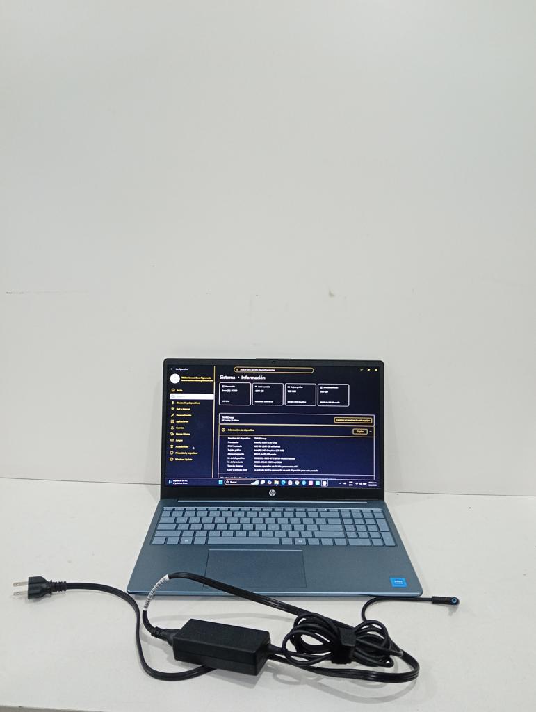 Notebook Marca Hp Modelo 15-Fd0xxx Procesador Inetl R N200 Memoria Ram 4 Gb Disco Duro 128 Gb Generacion 4 Acc Cargador