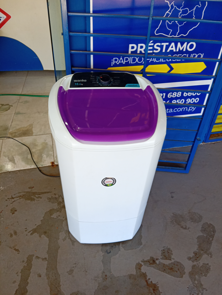 Lavarropas Cap 10 Kg. Marca Wanke. Modelo Lwbe105t Usado En Buen Estado Acc Manguera