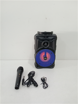 Caja De Sonido Amplificada Marca Inova Modelo Rad-0031 Sin Control Usado En Buen Estado Acc Cable UsbMicrofono