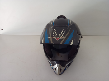 Casco P/ Moto Marca Mp Modelo Cross Usado En Buen Estado Acc No Tiene