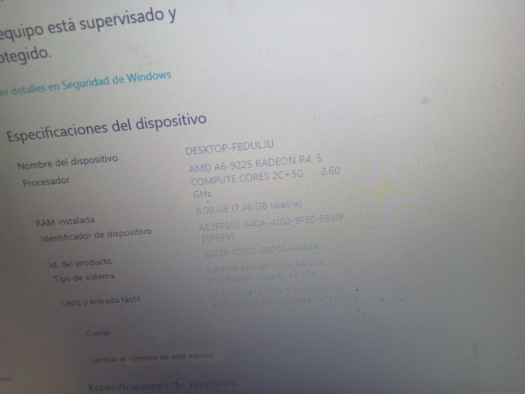 Foto 3 de Notebook Marca Hp Modelo Rtl8822be Procesador Amd Memoria Ram 8 Gb Disco Duro 1.000 Gb Generacion 7 Acc Cargador Original