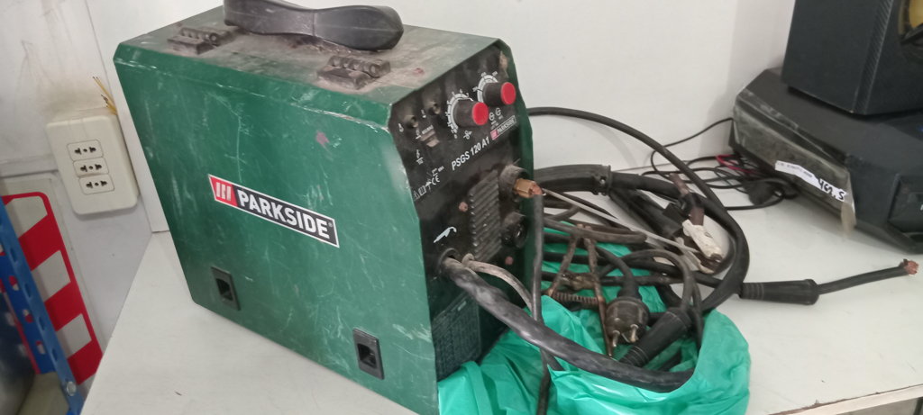 Soldador Marca Parkside Modelo Psgs120a1 Usado Con Desgaste Acc PinzaTierraPico Para Gas