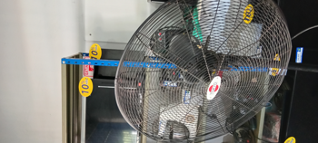 Ventilador 3 Velocidades Marca Tokyo Modelo Tokp1126-D Usado En Buen Estado Acc Base4 Aletas