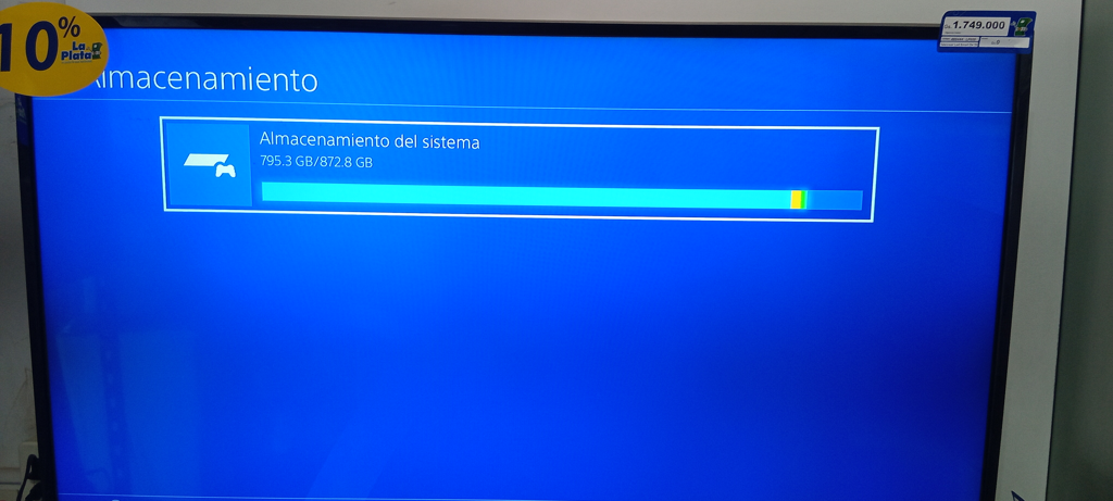Foto 3 de Juego Electronico Ps4 Marca Sony Modelo Cuh-2216b Disco Duro 1.000 Gb Con Control Sin Caja Usado En Buen Estado Acc 2 ControlesCable HdmiCable Usb De CargaCable Power