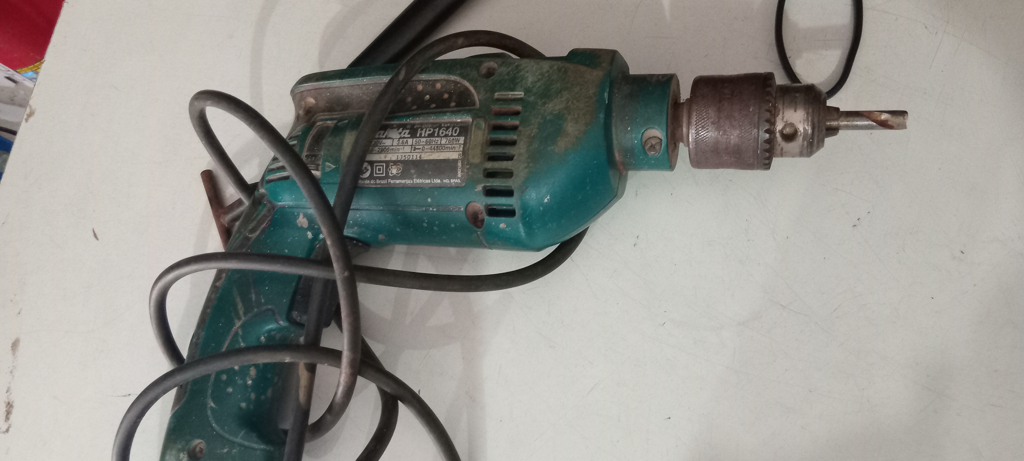Taladro Marca Makita Modelo Hp1640 Usado En Buen Estado Acc Llave