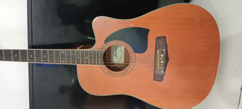 Guitarra Marca Ibañez Modelo Pf17ece-Lg Usado En Buen Estado Acc De 6 CuerdasUna Cuerda Suelta