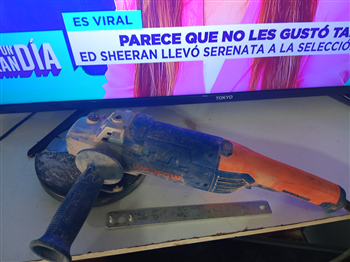 Pulidora Marca Wadfow Modelo Wag851801 Tamaño Grande Usado En Buen Estado Acc DiscoProtectorLlave