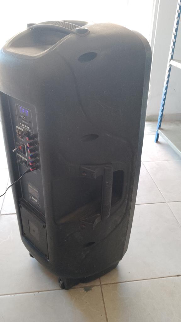 Equipo De Sonido Marca Mega Star Sin Control Modelo Spa1222bt Usado En Buen Estado Acc Cargador