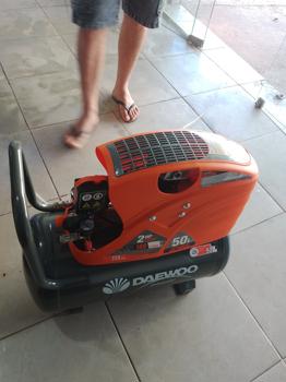 Bomba De Vacio Marca Daewoo Modelo Daac50dn Nuevo Sin Uso Acc RuedasEmbudoAceiteFiltroTurcas Y TornillosCaja