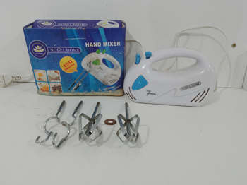 Batidora Marca Nobel Home Modelo Nh-01431 Usado Con Desgaste Acc Trae 2 Pieza De Barilla Trae Su Caja