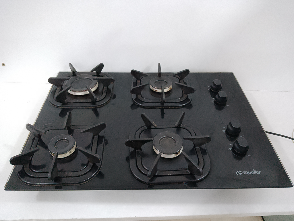 Cocina A Gas Marca Mueller Modelo Cooktop4gg5me Usado En Buen Estado Acc Con Accesorios Y Encendido Electrico