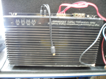 Amplificador De Sonido P/ Automovil Marca Roadstar Platinium Line Modelo Rs-1200d Usado En Buen Estado Acc 1200 Rms / Pmpo 2500 Watts