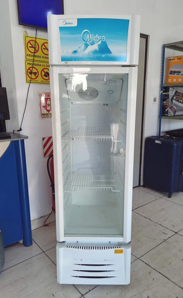 Visicooler Marca Midea Modelo Mdrz302fgg01 Usado En Buen Estado Acc Con Dos ParrillasDe 300 Litros