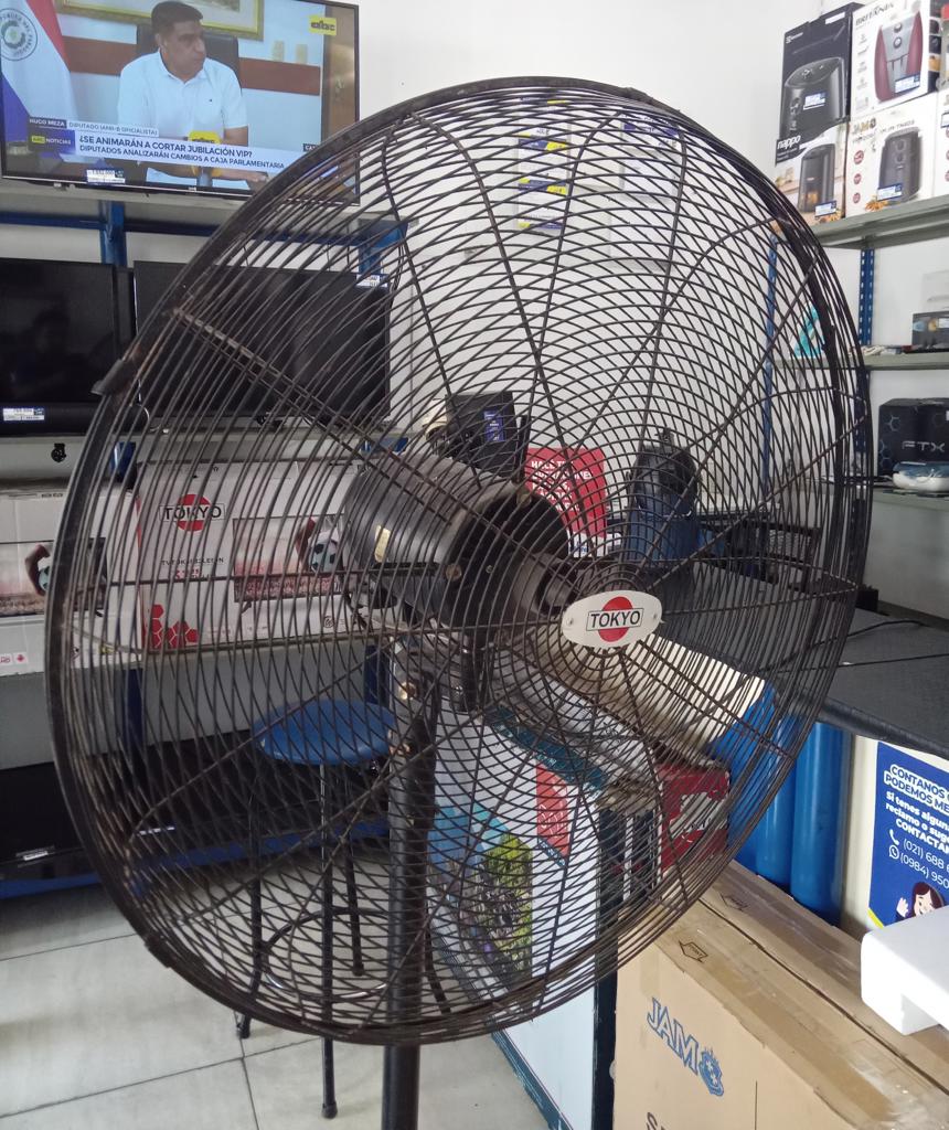 Ventilador 3 Velocidades Marca Tokyo Modelo Tokpii30-D Usado En Buen Estado Acc Le Falta El Tornillo De Atras Para Que Gire La Cabeza (Ver Tercera Foto)