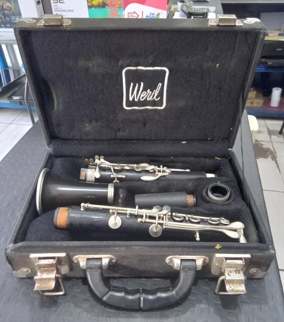 Clarinete Marca Weril Acc En Maletin