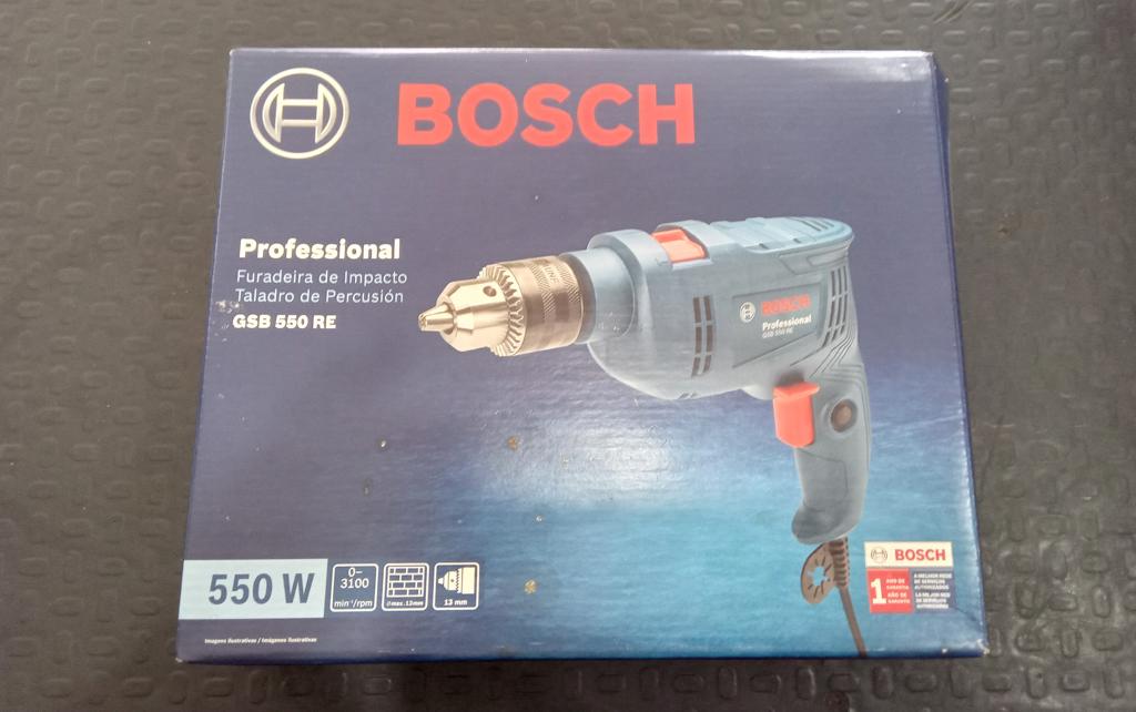Taladro Marca Bosch Modelo Gsb 550 Re Nuevo Sin Uso Acc En Caja
