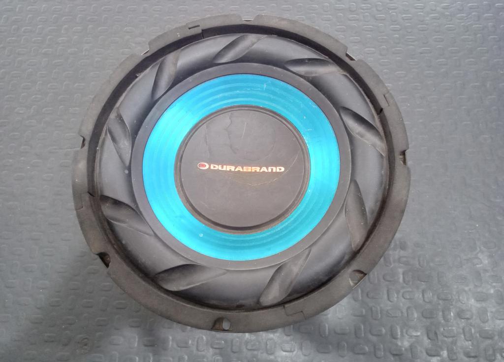 Parlante Para Auto Marca Durabrand Modelo No Tiene Usado En Buen Estado Acc Woofer De 10 Pulgadas