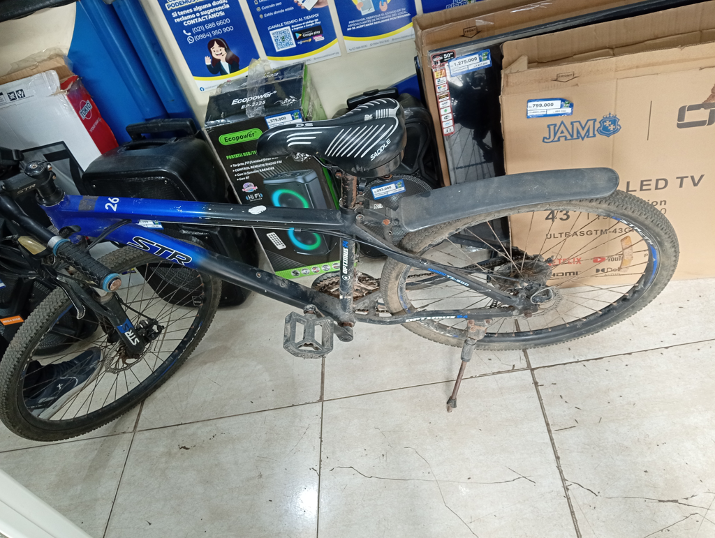 Bicicleta Marca Str Aro 26 Modelo Tz-500 Usado Con Desgaste Acc No Tiene