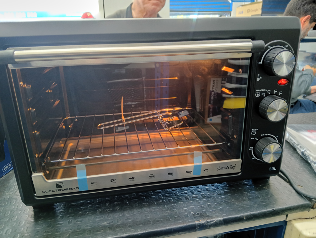 Horno Marca Electrobras Litros 30 Modelo Ebhe-30 Nuevo Sin Uso Acc No Tiene