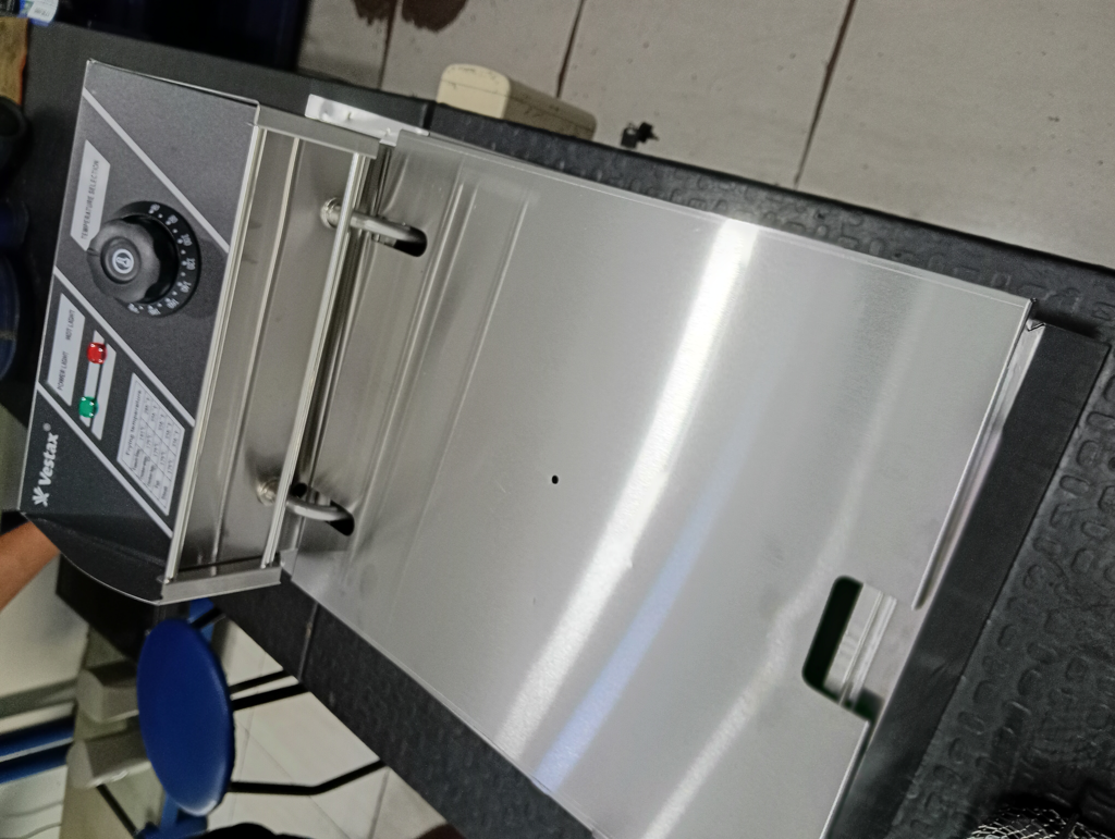 Fritadora Marca Vestax Modelo Electric Fryer Nuevo Sin Uso Acc BandejaPatitasTapaEspumadoraEn Caja