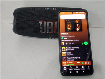 Speaker Potencia Watts 30 Marca Jbl Sin Control Modelo Charge 5 Usado Con Desgaste Sin Caja Acc Sin Cable Cargador