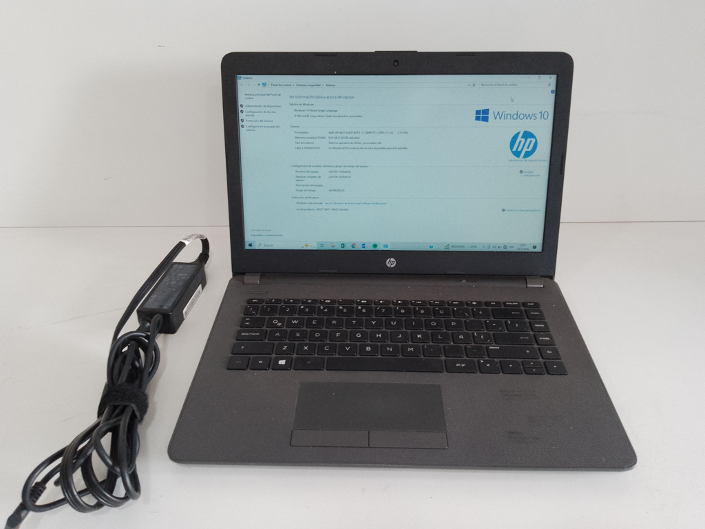 Notebook Marca Hp Modelo Hp 245 G6 Procesador Amd A9-9425 Memoria Ram 8 Gb Disco Duro 500 Gb Generacion No Tiene Acc No Tiene