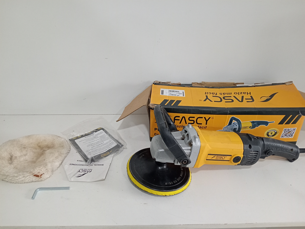 Pulidora Marca Fascy Modelo Fa1806 Tamaño Grande Usado En Buen Estado Acc GorraLlave