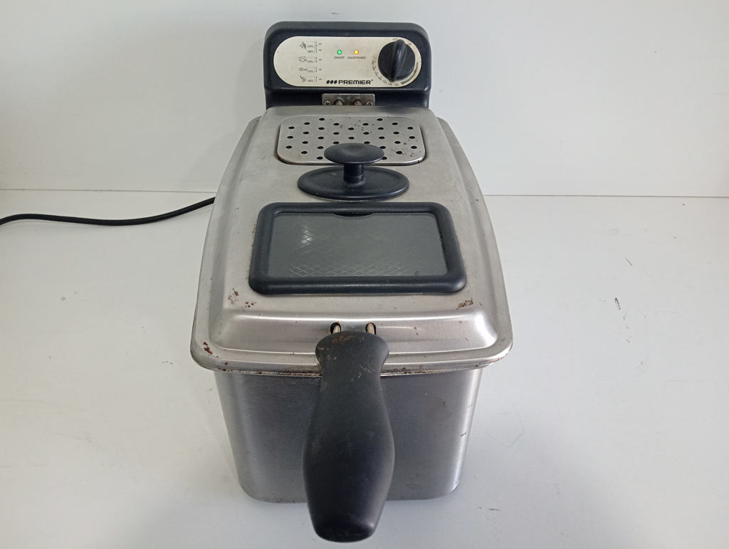 Fritadora Marca Premier Modelo Frd-2891 Usado En Buen Estado Acc Tapa