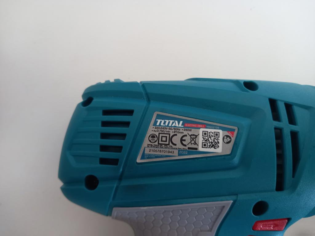 Taladro Marca Total Modelo Td502106 Nuevo Sin Uso Acc No Tiene