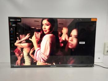Televisor Led Smart De 32 '' Marca Megastar Modelo Led32sm Con Control Usado En Buen Estado Acc Con Control
