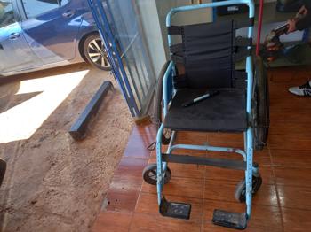 Silla De Ruedas Marca No Tiene Modelo No Tiene Usado En Buen Estado Acc Inflador