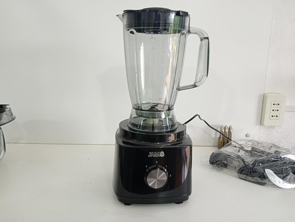 Multiprocesador 2 Velocidades Marca Jam Modelo Mj-900w Usado En Buen Estado Acc Dos Jarras3 Cuchillas