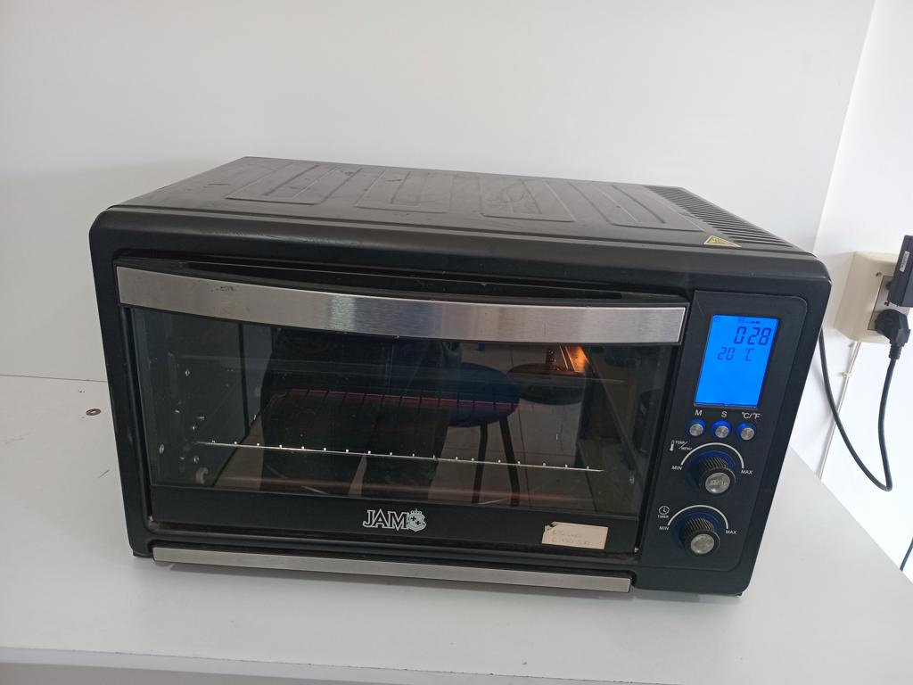 Horno Marca Jam Litros 38 Modelo To-1138rc Usado En Buen Estado Acc ParrillaBandeja