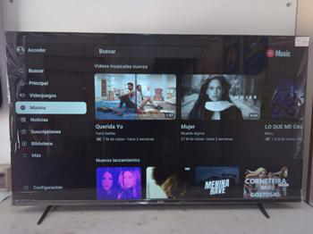 Televisor Led Smart De 50 '' Marca Jam Modelo Ultraslim-50gfs Con Control Usado En Buen Estado Acc Par De Patitas